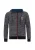 CIPO & BAXX Sweatvest  grijs gemêleerd / rood / zwart