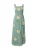 Maya Deluxe Zomerjurk  pastelgroen / wit