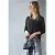 Street One Studio Dames Chiffon overhemd blouse in Zwart