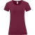 Fruit Of The Vrouwen / Dames Iconische T-Shirt (Bourgondië)