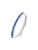Lucardi Ring ‘Chic’  navy / zilver