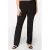 YOEK straight fit broek van travelstof DOLCE zwart