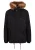Brandit Tussenparka ‘Fish Tail’  bruin / zwart