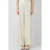 QS wide leg broek ecru broderie