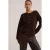WE Fashion kanten heupsjaal donkerbruin