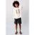 Mango Kids casual short antraciet