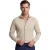 Overhemd John Miller beige 5142675-62