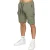 Enzo | Heren Geweven Utility Cargo Shorts