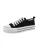 TOM TAILOR Sneakers laag  zwart / wit