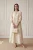 Maxi-jurk met strikdetail en losse pasvorm