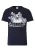 LOGOSHIRT Shirt ‘Marvel Comics – Avengers’  donkerblauw / wit