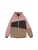 COLOR KIDS Winterjas ‘ COSki Jacket – Colorblock ‘  beige / bruin / oudroze