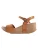 Bayton Sandaal ‘Maya’  camel / zwart