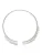 SOHI Ketting ‘Sarthika’  zilver / transparant