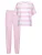 Mey Pyjama ‘Streaked Lines’  rosa