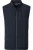 Casa Moda Outdoor vest blauw, Effen