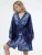 MSN Collection Jurk  blauw