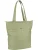 ZWEI Shopper ‘Mademoiselle’  donkergrijs / lichtgroen