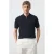 Mango Man slim fit polo – donkerblauw