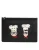 Zwarte Leren #DGFAMILY Versierde Heren Clutch Pouch Tas