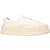 Jil Sander Witte Leren Platform Sneakers