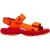 Balenciaga Toeristische sandalen voor dames (Oranje/Rood)