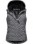 Ragwear Bodywarmer ‘Hesty’  grijs / zwart / wit