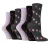 Wildfeet – 6 Paar Multipack Dames Gebreide Boot Sokken – Herfst Sokken – Sterren