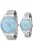 Invicta Specialty 49957 Dames Horloge – Quartz Uurwerk – Roestvrij Staal met blauwe Wijzerplaat – 42mm