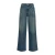Mos Mosh wide leg jeans medium blue denim