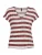 ONLY Shirt  karmijnrood / offwhite