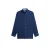 Tommy Hilfiger Big & Tall regular casual overhemd met linnen donkerblauw