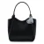 Seidenfelt Shopper ‘Tahmela’  zwart