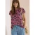 Cecil Dames Blouse shirt met ronde hals en print in Groen