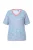Ulla Popken Shirt  lichtblauw / pastelroze