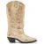 AllSaints Dolly Boot Metallic Gold