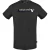 Aquascutum Heren Reflecterend Logo T-Shirt (Zwart)