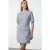 TRENDYOLMİLLA Dames Blauw Geruit Kort / Mini Kort Avond / Dagelijks Recht Jurken