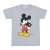 Disney Heren Mickey Mouse boos kijk naar beneden T-Shirt (Sportgrijs)
