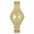 GUESS Analoog horloge  goud / zwart / transparant