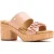 Hush Puppies Poppy Leren Dames Cafe Creme Sandalen