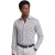 Ledub business overhemd Ledûb Modern Fit New normale fit blauw met wit geprint katoen