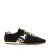 Manfield suède sneakers zwart