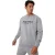 Jack Wills Heren Belvue Geborduurd Logo Sweatshirt (Grijze Mergel)