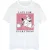 Li-cense Disney dames alice in wonderland konijn katoenen vriendje t-shirt