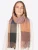 Seasons of April Sjaal ‘Milly’  beige / marine / bruin / zwart