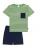 SCHIESSER Nachtkledij ‘ Kids Nightwear ‘  donkerblauw / groen