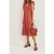 BA&SH Mid-length Dress Peche