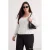 Trendyol Curve Dames Ecru Effen Lang Getailleerd Grote maten Blouses