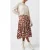 French Connection Pf Aimee Inu Tiered Skirt Brown Patina-clcream